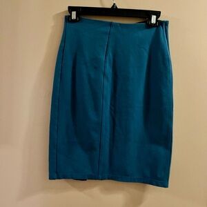 Liverpool Teal Pencil Skirt Size Medium